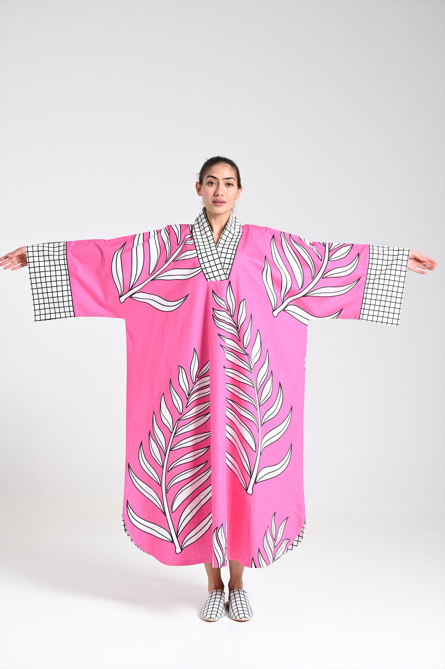 fuchsia pink dress-one size