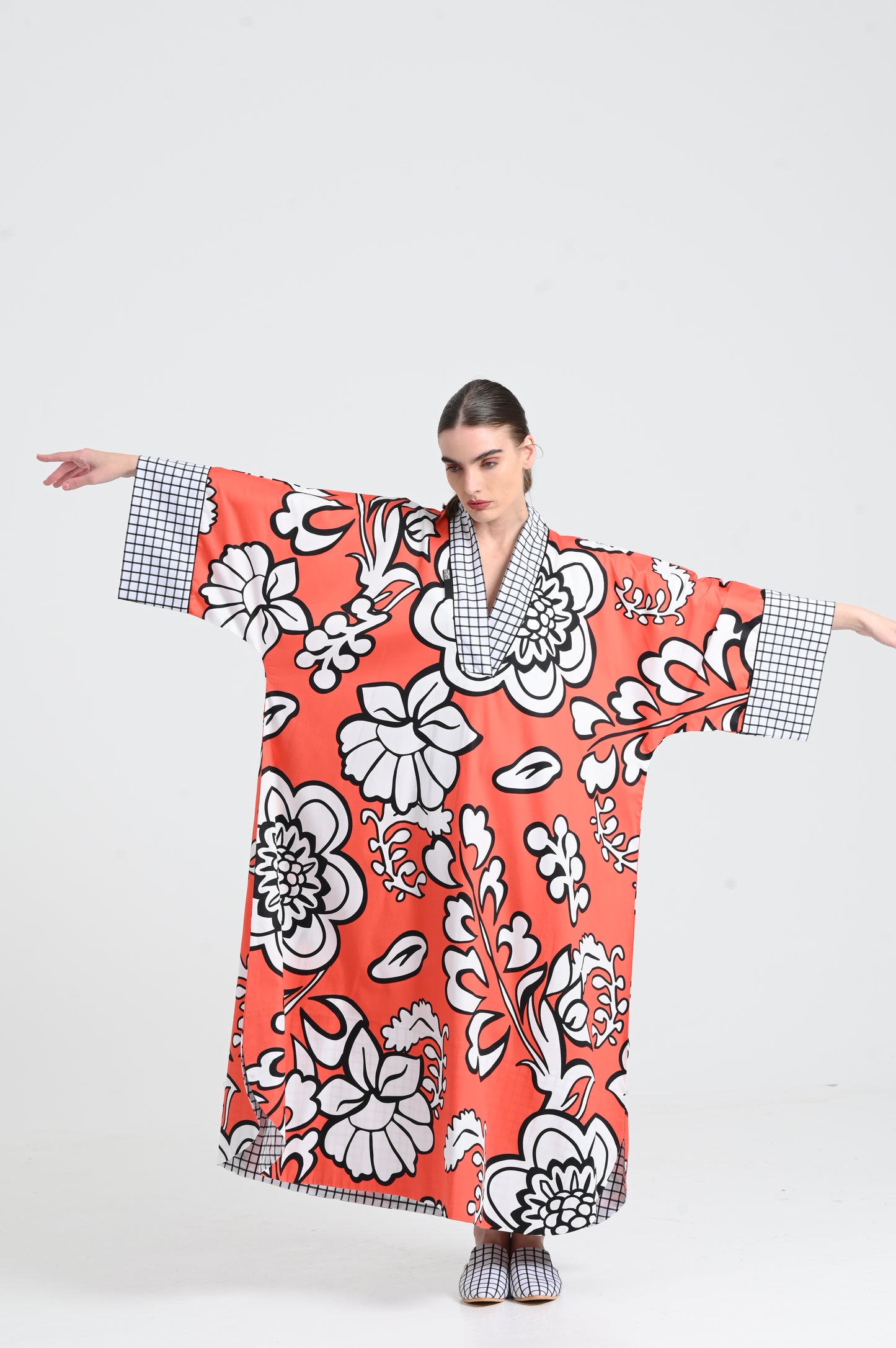 Orange dress one size