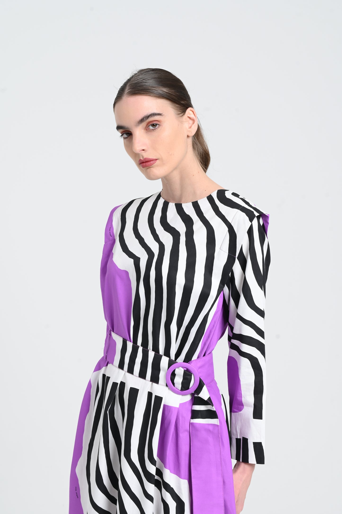 purple dress