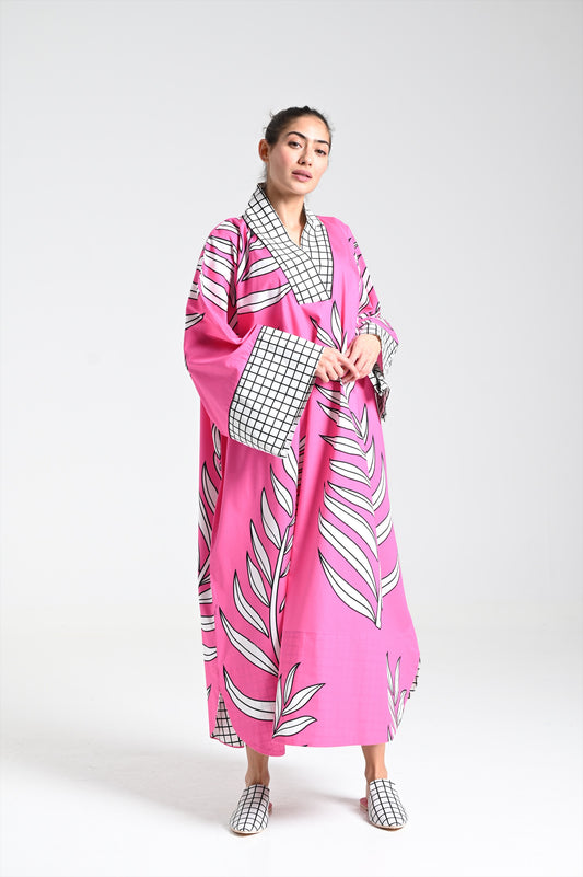 fuchsia pink dress-one size