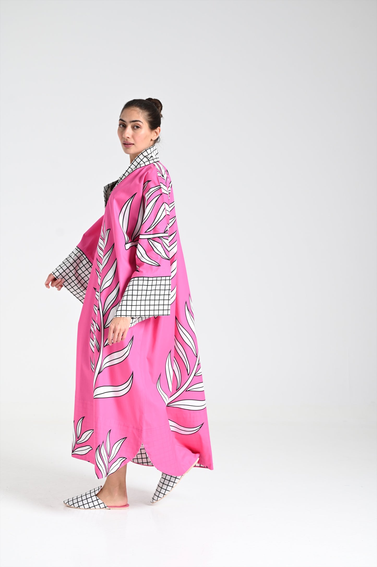 fuchsia pink dress-one size